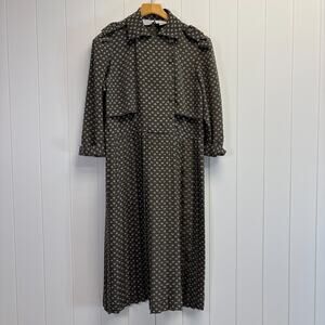 Vintage‎ Liz Roberts Womens Career 90s Pleated Secretary Dress Size MP Librarian